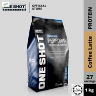 Whey Protein Performa (Coffee) 1kg - PERFORMA Tri-Protein Complex with 25g Protein per Serving - One
