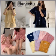 [juuneedu] Seven Days 7days Yorumyeon Short Sleeve Pajama Set (7 Colors)