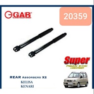 (GAB)REAR PERODUA KENARI,KELISA (OIL) ABSORBER 20359