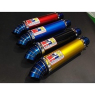 LC4S 28MM NLK OPEN RACING EXHUAST FOOT REST LELONG