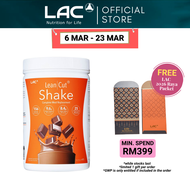 [Expiry Jan 2027] LAC LeanCut Shake Dutch Cocoa (672g) Low Calories High Protein Complete Meal Repla