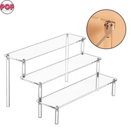POP (HUND) 1-3 Layers Acrylic Display Stand Perfume Figurine Transparent Storage Rack