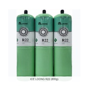 VALUE Refrigerant Gas R22 R134A R32 R410- ICE LOONG FRESCO Solchem Apm ( 800G RAM/CAN) Meter Gas Rum