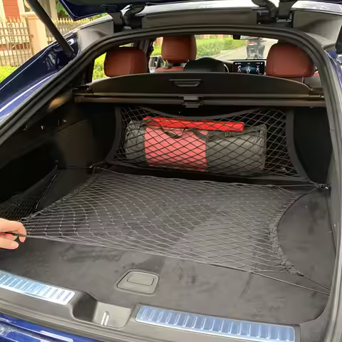 Car Trunk Mesh Net Cargo Bag For BMW 1 2 3 4 5 6 7-series E46 E90 X1 X3 X4 X5 X6 X7 X8 F07 F09 F10 F