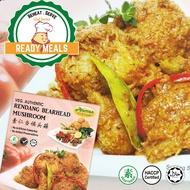 Ahimsa (HALAL) Quick Meal 素食快餐 Curry Mushroom | Assam Fillet | Rendang Hericium / Bearhead Mushroom 