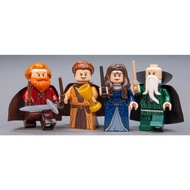 Lego Harry Potter 71043 - Godric Gryffindor Helga Hufflepuff Salazar Slytherin Rowena Ravenclaw Mini