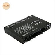 EQ-819 Multifunctional Car Equalizer Multifunctional Car Audio EQ Tuning Crossover Amplifier Paramet