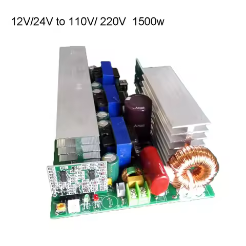 1500W Pure Sine Wave Inverter DC 12v to AC 110V 220v 1000W Power Inverter Circuit Board 50Hz/60Hz So