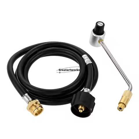 1LB Propane Regulator 6FT Adapter Hose for Coleman Propane Stoves Fold N Go Connect 5lb-20 lb Tank N