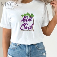Abide in Christ Bear Much Fruit Christian Shirt Sublimation shirt Statement Shirt Bible Verse