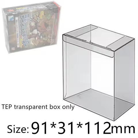 Transparent Box Protector For Bandai WonderSwan Digimon Digital Monster with Communication Adapter G