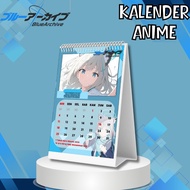 CALENDAR ANIME 2026 / KALENDER ANIME SHIROKO BLUE ARCHIVE / KALENDER MEJA SHIROKO 2026