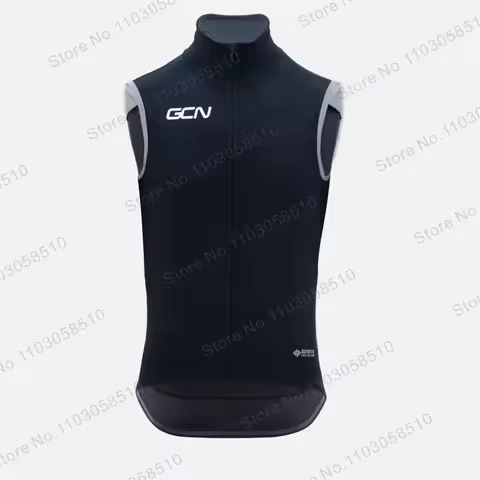 GCN Riding Unisex Waterproof Cycling Vest Bicycle jacket Windjack Lightweight Ultralight Riding Ridi