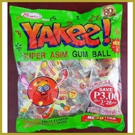 ◬ ♟ ♈ Yakee Bubble Gum Candy by Columbia's  28pcs