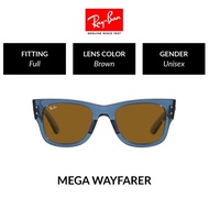 Ray-Ban Mega Wayfarer False - RB0840SF 668073 | Unisex Full Fitting | Sunglasses Size 52mm