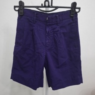 Purple School Pants Size W 26 Y17 Inches Second Hand