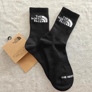 2024ของแท้รุ่น NORTH FACE ใหม่ถุงเท้าญี่ปุ่นตอนเหนือจดหมายชายและหญิงมีใหม่ฤดูใบไม้ผลิและฤดูร้อนกีฬาร