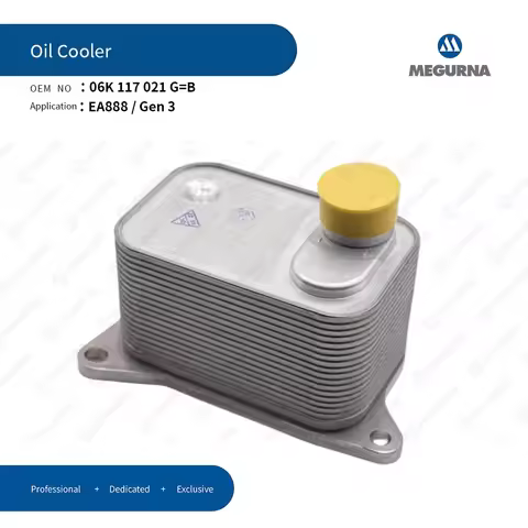 EA888 MK3 Aluminum Engine Oil Cooler 06K117021G 06K117021K 06K117021B for VW Beetle,Jetta IV,Passat