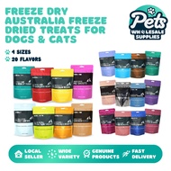 Freeze Dry Australia Freeze Dried Treats for Dogs & Cats - Premium, Natural, Healthy Pet Snacks