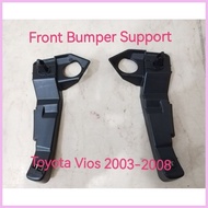 ✴ ❤ ◶ Front Bumper Bracket Front Bumper Retainer Front Bumper Support Near Fender Toyota Vios 2003-