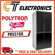Elektronik / POLYTRON PRS510X KULKAS 4 PINTU FRENCH DOOR MULTI DOOR PRS510