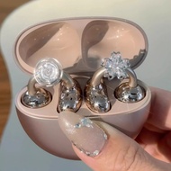 JIYAN2866 DIY Headphone Diameter Buckle Removeable Zircon Headphone Decoration Clip Creative Gift De