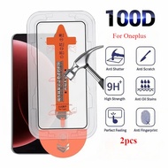 2Pcs One-click Dust Free Tempered Glass For Oneplus Nord CE5 CE4 CE3 Lite Easy Install Screen Protec
