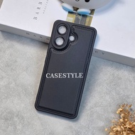 Vivo V60 Lite Case Leather Pro Camera Black Case Vivo V60 Lite - Casestyle