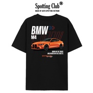 BMW M4 G82 T-shirt 100% Cotton Spotting Club
