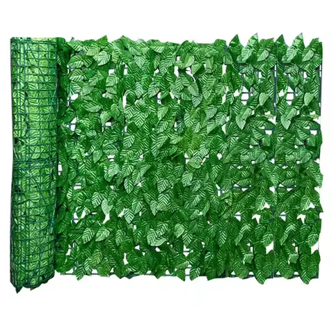 Artificial Privacy Fence Leaf Wall Landscaping Fence Privacy Fence Screen Outdoor Garden Backyard Ba