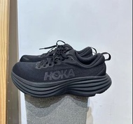 HOKA ONE ONE Bondi8 邦代8 長距離公路低幫 運動跑步鞋 黑色