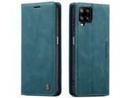 CASEME SAMSUNG GALAXY A12 / SAMSUNG M12 Flip Wallet Leather Case Cover Sarung Dompet Caseme Kulit PU