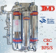 เครื่องกรองน้ำ รุ่น CRC+BPS/S พร้อมสารกรองคาร์บอนและเรซิ่น Food Grade พร้อมไส้กรองเซรามิค 0.3 mc. สา