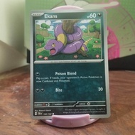 Ekans - 100/162 - Common Temporal Forces Pokémon TCG