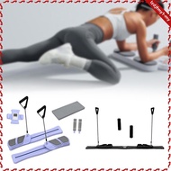 leipupa Pilates Board Multifunctional Pilates Sliding Board Ab Trainer Machine Abdominal Board Core 
