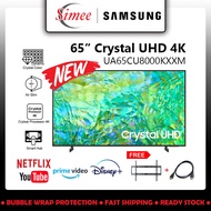 Samsung 65" CU8000 4K UHD Smart TV (2023) UA65CU8000 | UA65CU8000KXXM Replace UA65BU8000KXXM + Free Bracket + HDMI + Bubble Wrap