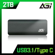 AGI亞奇雷 ED198 USB 3.2 2TB 外接式固態硬碟  (外接式 SSD 固態硬碟) [北都]