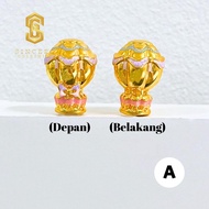 Sincere Store Emas 916 3L Bead Hot Ballon 2C | Emas 916