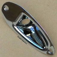 Stratocaster HJ-001 Chrome Guitar Jack Plate