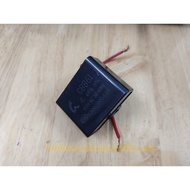 Capacitor CBB61 4UF 450V Spaghetti strap