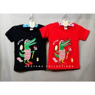 [READY STOCK] 1-6YR KID T SHIRT SUMMER BOY GIRL COTTON CHILDREN BAJU TSHIRT KANAK-KANAK BUDAK LELAKI