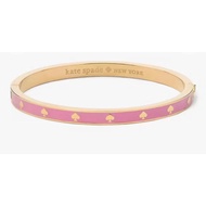 PFC KATE SPADE PINK SPADE BANGLE WITH CLASP
