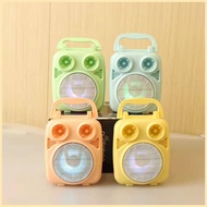❡ ◊☜ ✴ Mini Bluetooth Wireless Colorful Karaoke Bk-3620 3Inch Speaker with Mic rophone