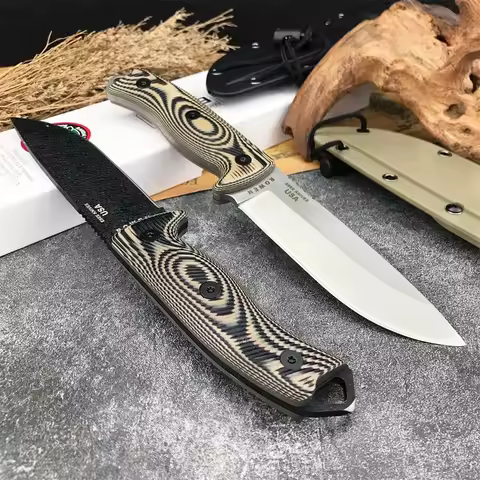 ESEE-5 Tactical Fixed Blade Knife D2 Steel G10 Handle Outdoor Multitools Survival Knives EDC Camping