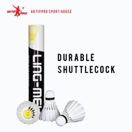 Ling-Mei TS1 Badminton Shuttlecock (Durable Shuttlecock) 1 Tube 12pcs
