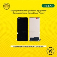 Lcd Oppo Reno 4 / Reno 4F Black Fullset + Touchscreen