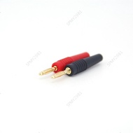 2MM Banana Gold Plated Plugs Connectors mini Banana audio power socket Plug For Banana Socket  MY29B
