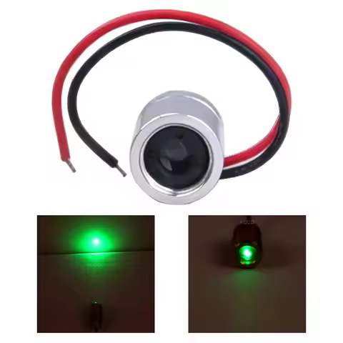 Φ12 DC 5V 50mW@532nm-Green Laser Module Diode With Drivers Mini DPSS Projector Special Parts For Sta