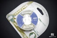 【磐石】Crosman 250發 4.5mm .177 凹頭喇叭彈鉛彈-E9104505