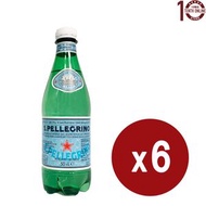 San Pellegrino (膠樽) 意大利有汽天然礦泉水 6x500亳升 有氣[130033P]